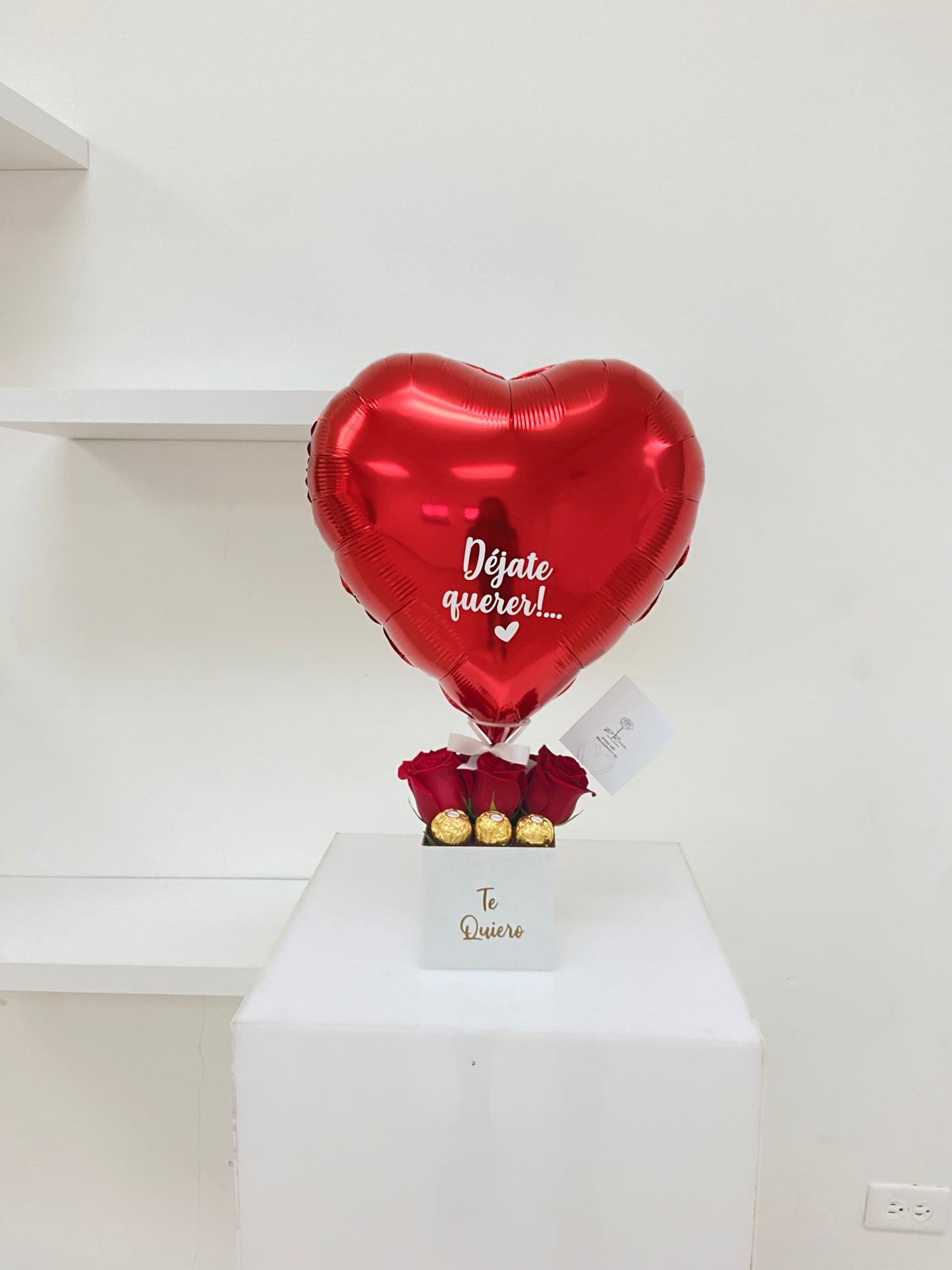 Box BalloonHeart x choco