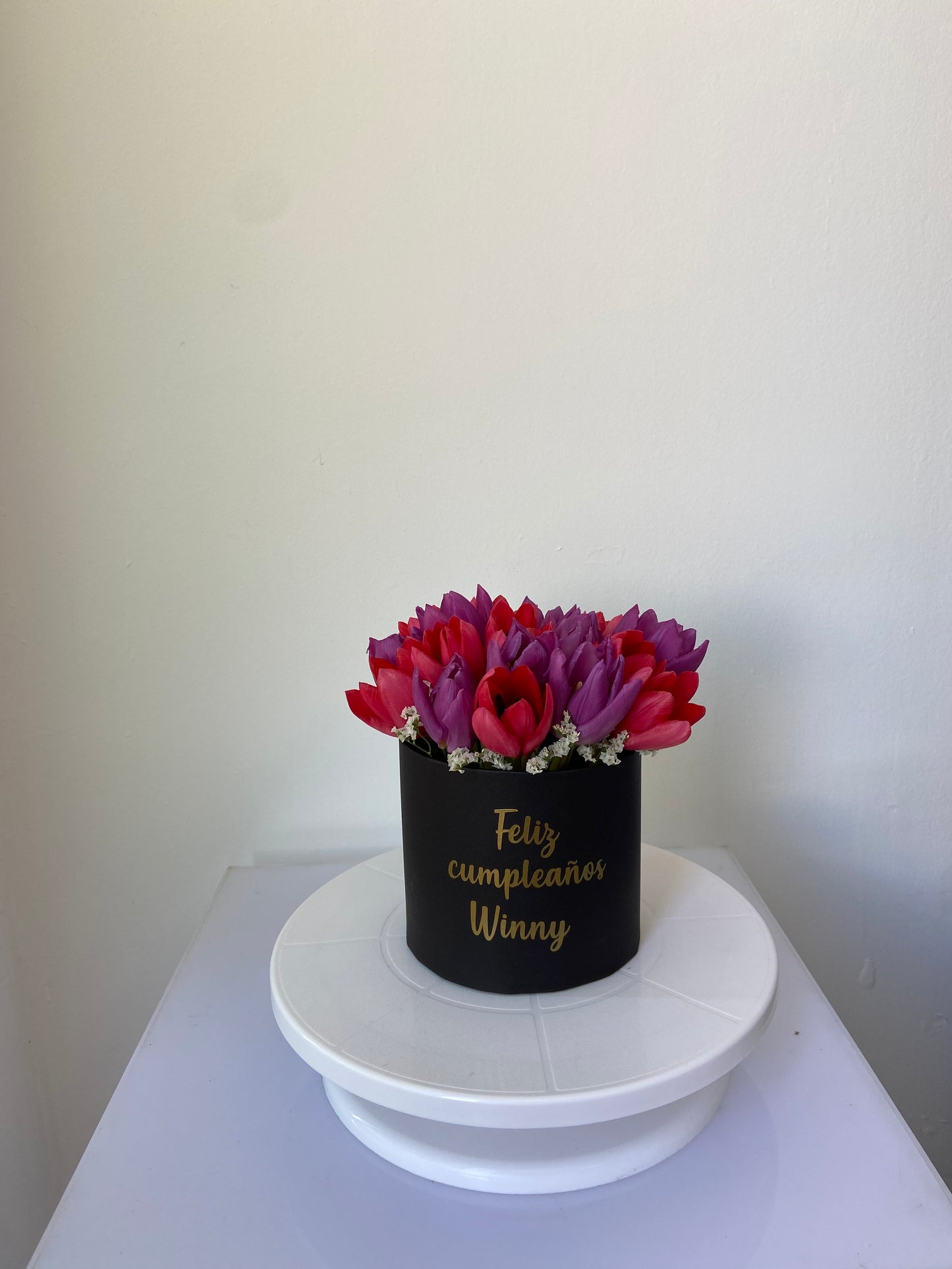 Tulip flowers Box