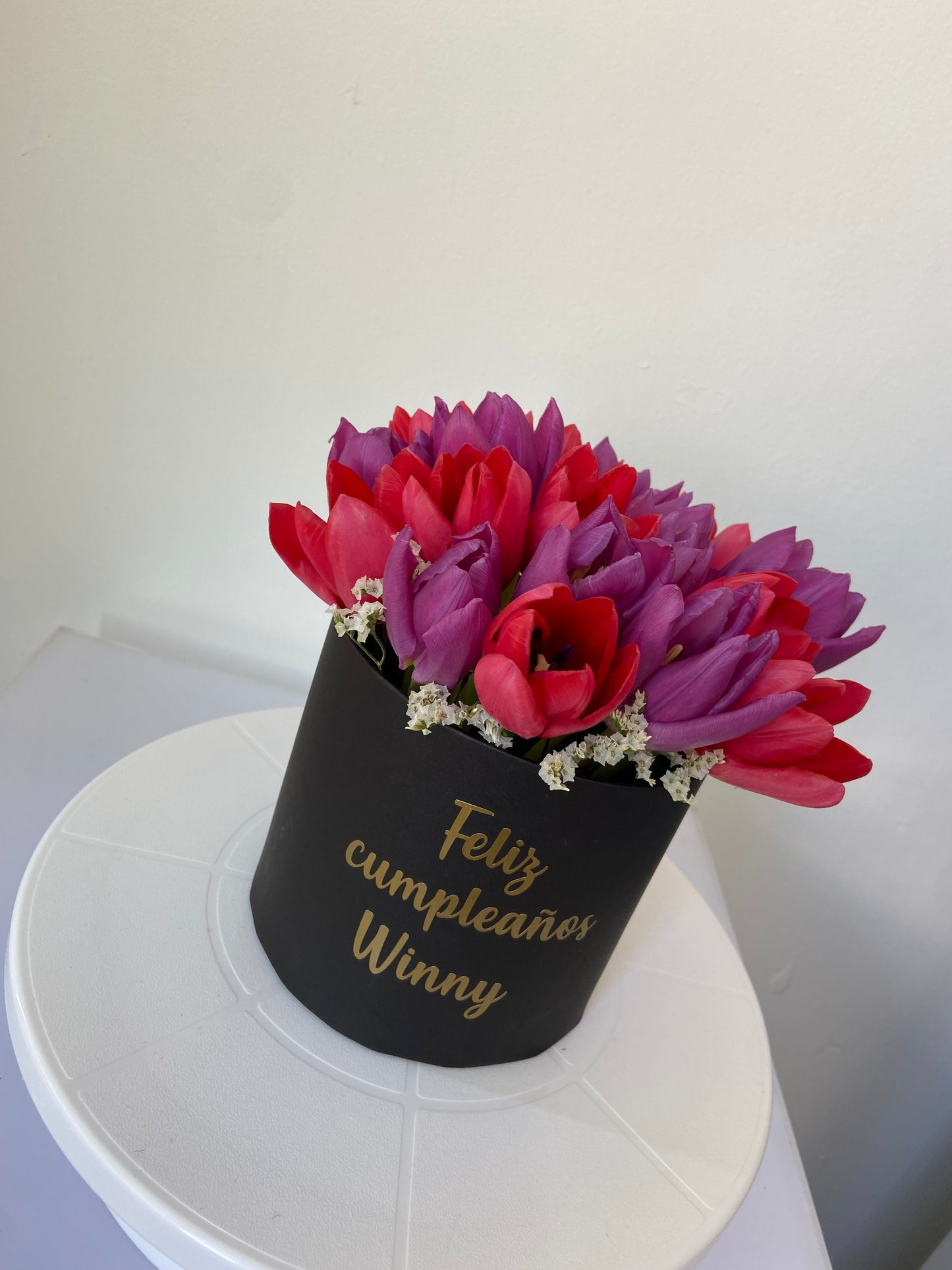 Tulip flowers Box