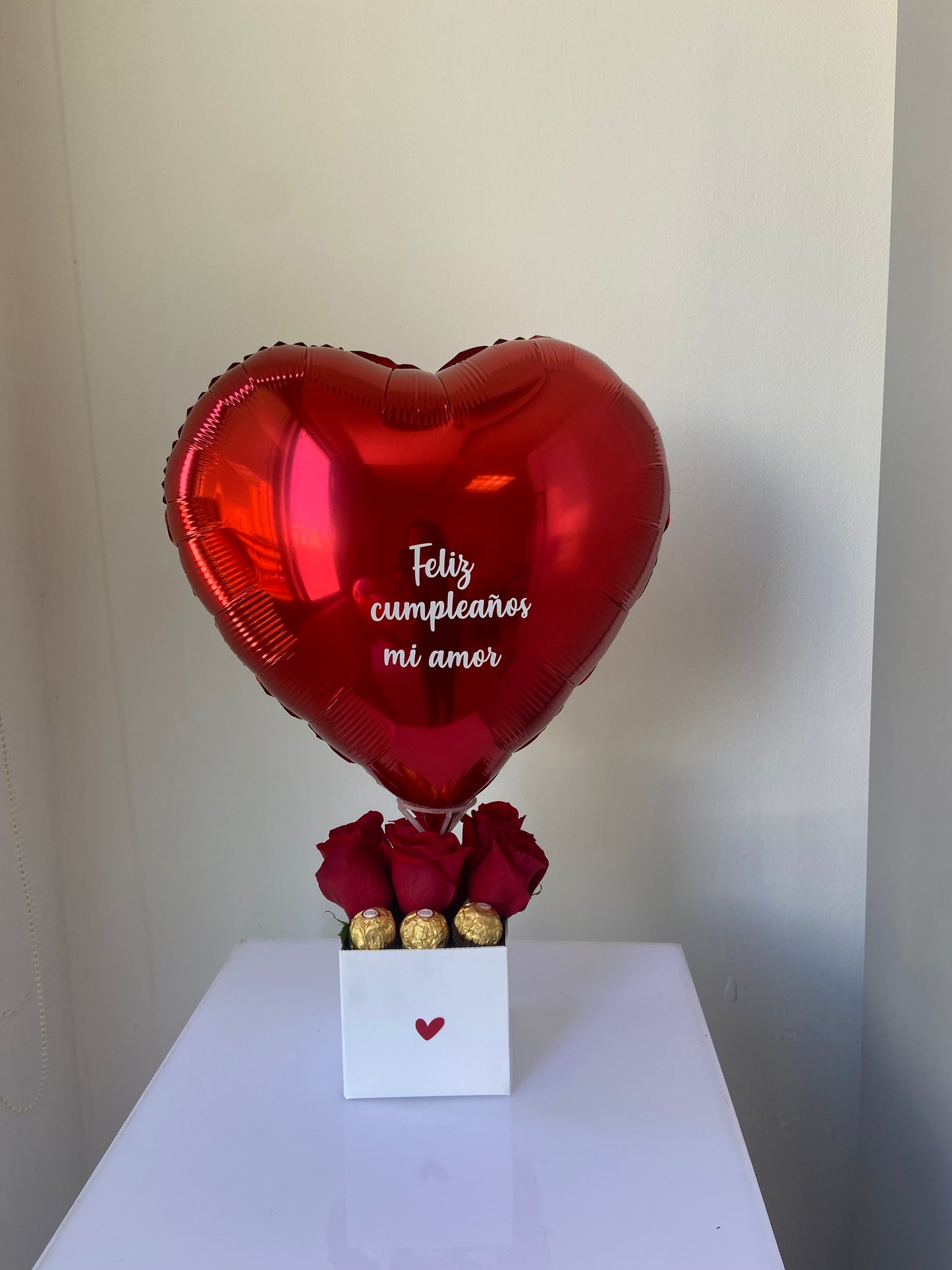 Box BalloonHeart x choco